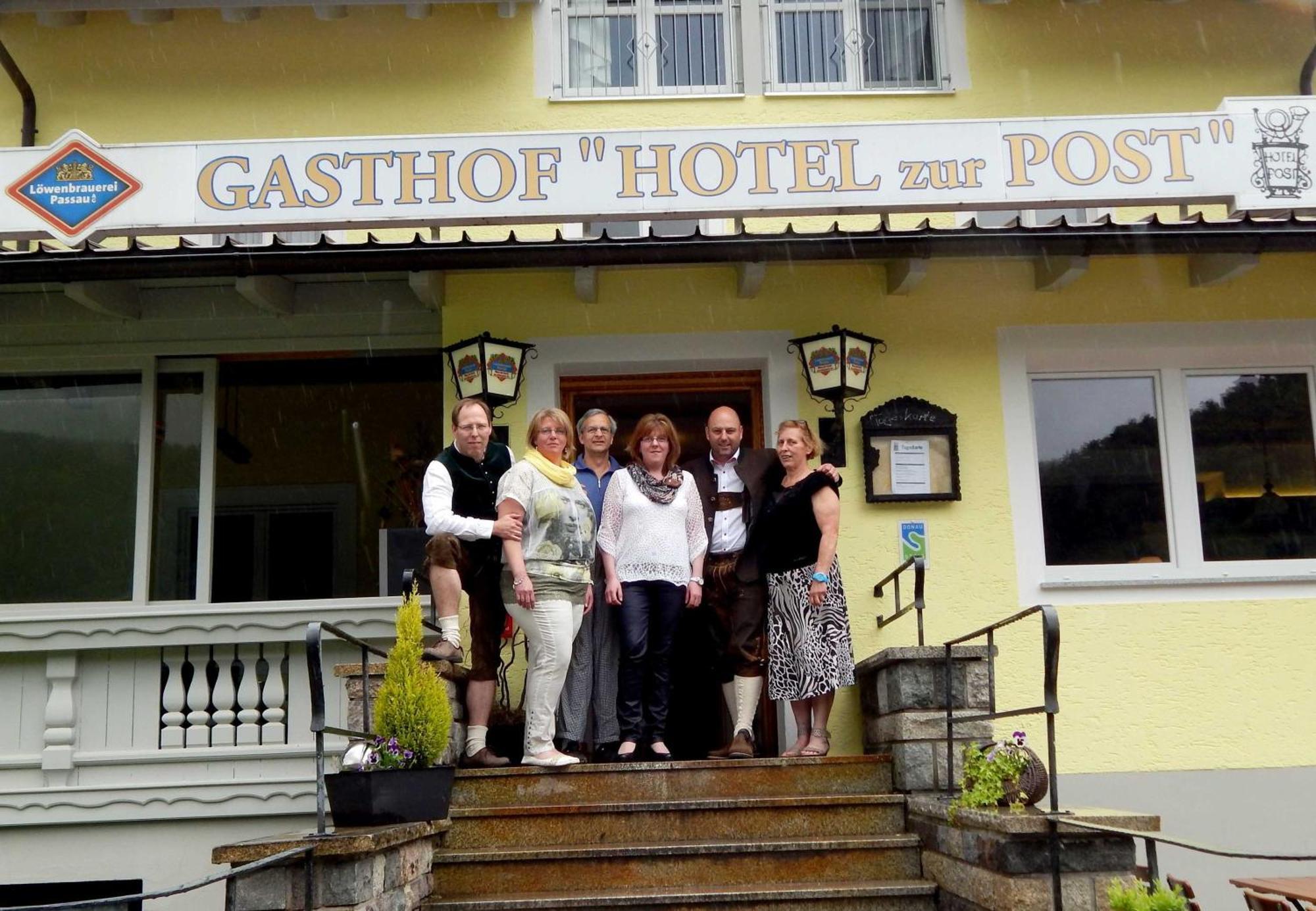 Ferienwohnungen Beim Hotel Zur Post, Erlau Exteriör bild