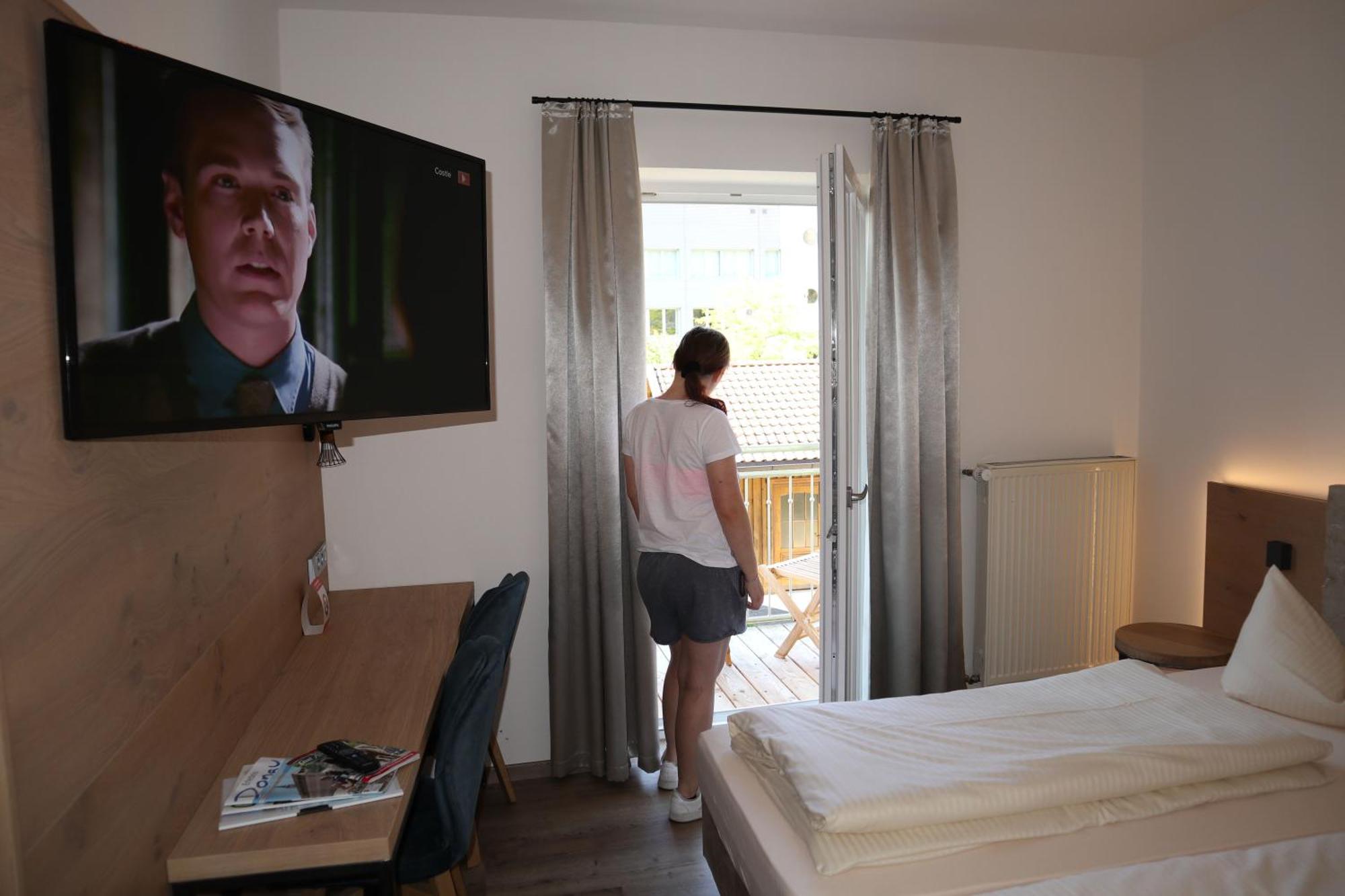 Ferienwohnungen Beim Hotel Zur Post, Erlau Exteriör bild